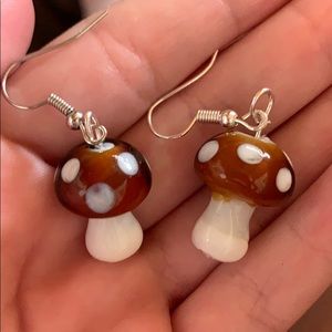 - Big Mushroom Earrings